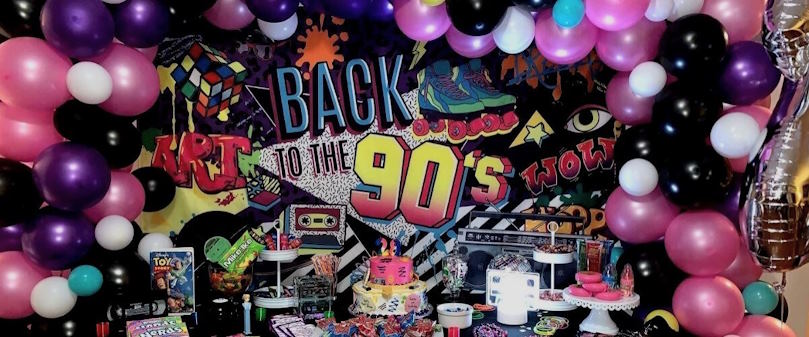 90s-themed parties